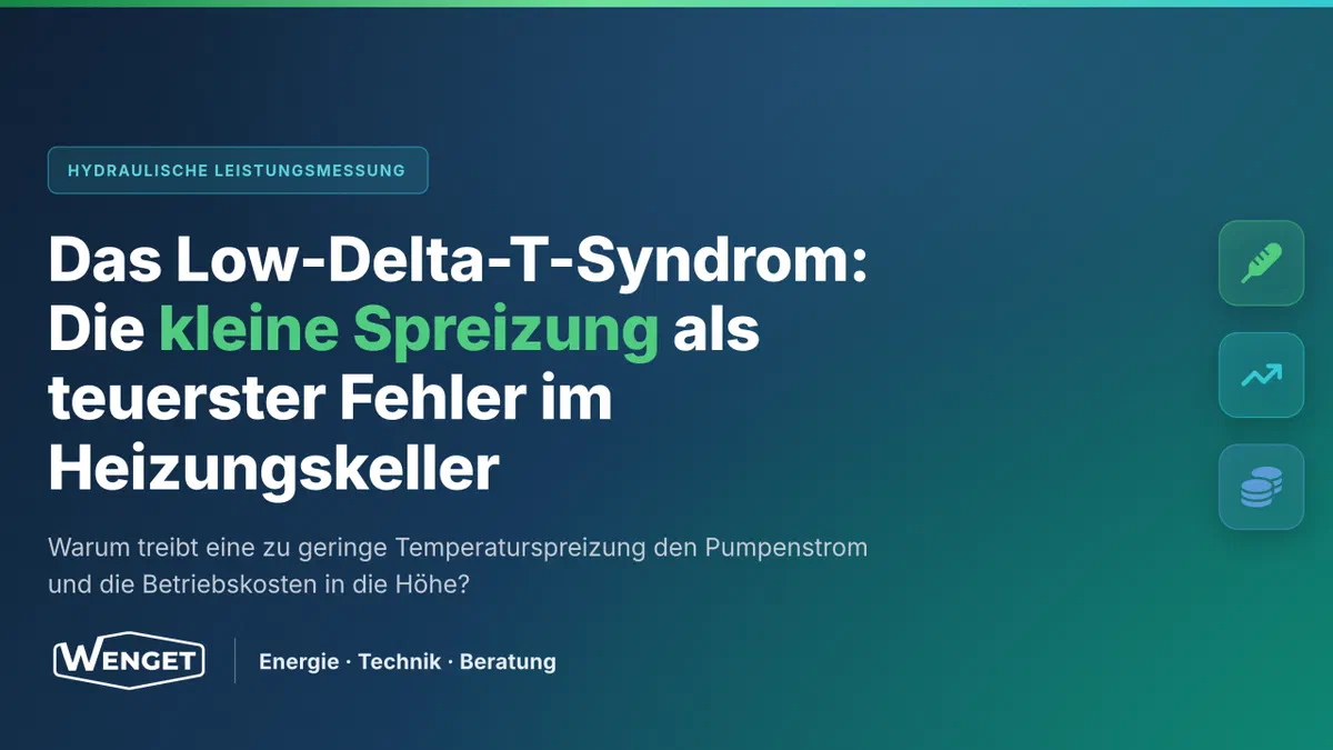 Low-Delta-T: Wenn die kleine Spreizung im Heizungskeller teuer wird