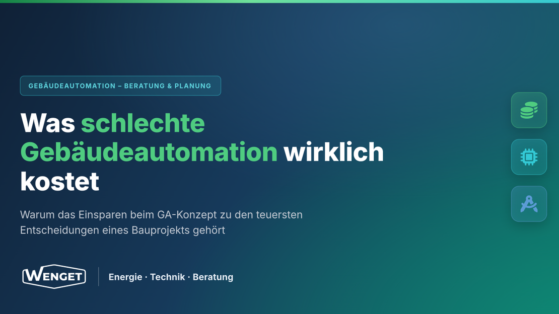 Was schlechte Gebäudeautomation im Bauprojekt wirklich kostet