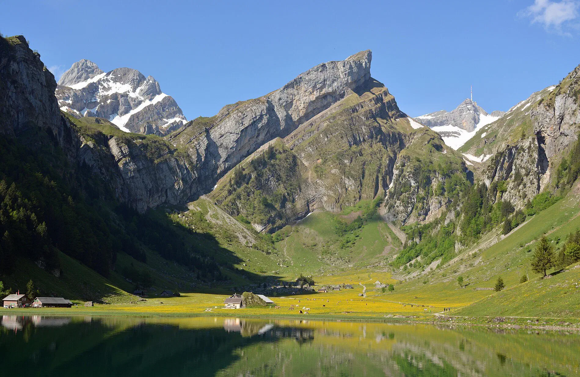 Landschaft im Kanton Appenzell Innerrhoden