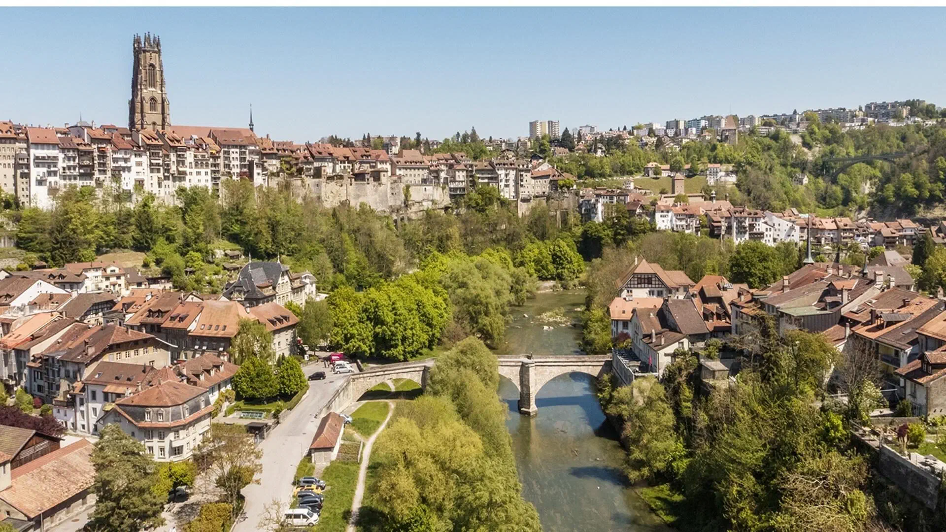 Landschaft im Kanton Freiburg