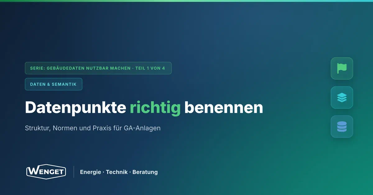 Datenpunktbezeichnung: Warum der Name eines Datenpunkts Geld spart