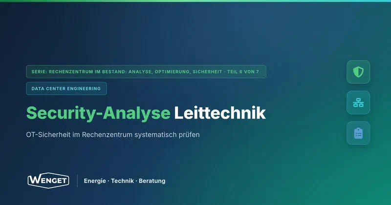 Security-Analyse der Leittechnik im Bestand