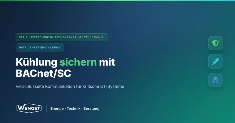 BACnet/SC als Schutz für die Kühlung